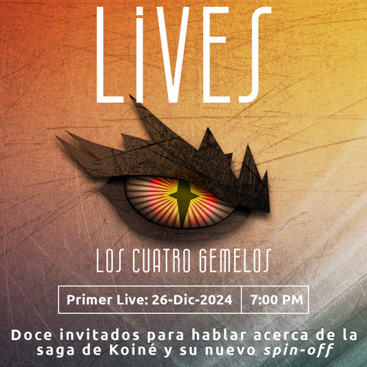 Hoy inicia ciclo de Lives en Instagram acerca de "Los Cuatro Gemelos"