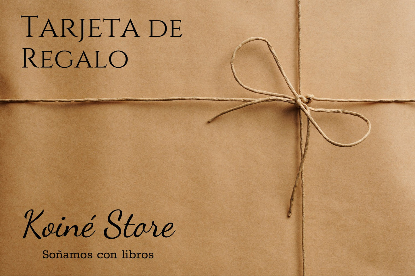 Tarjeta de Regalo de Koiné Store