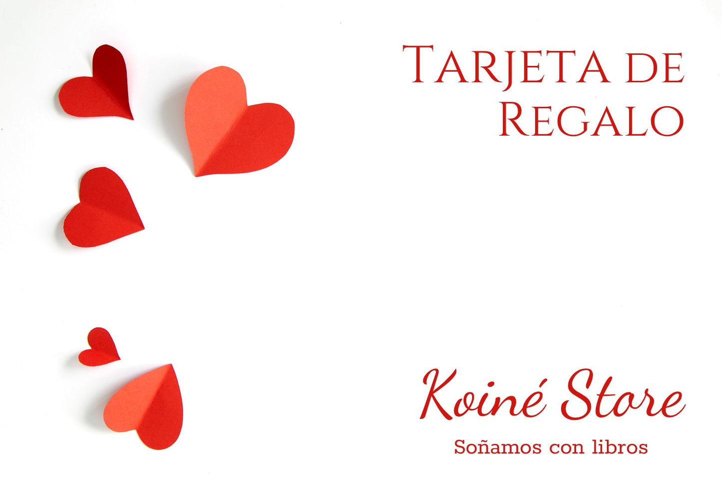 Tarjeta de Regalo de Koiné Store