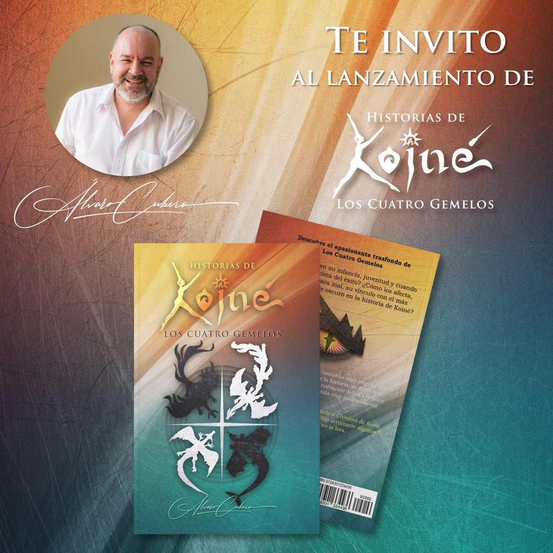 Te invito al lanzamiento de "Los Cuatro Gemelos"